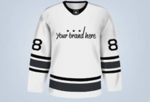 template hockey jersey