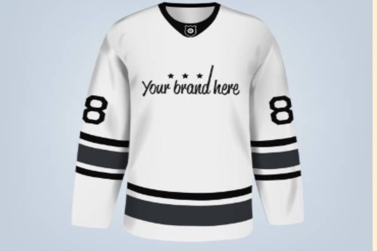 template hockey jersey