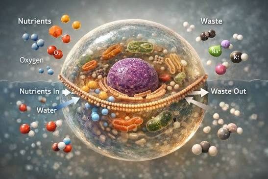 How Does Water Actually Move In and Out of Human Cells?